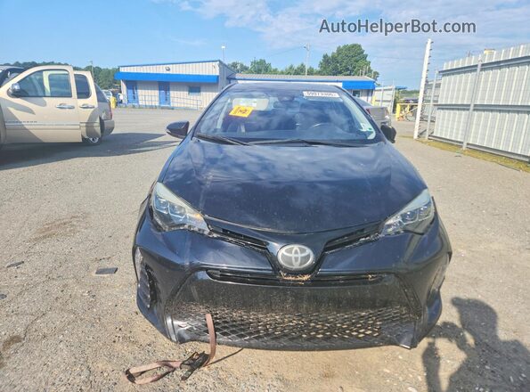 5YFBURHE4HP638724 2017 TOYOTA COROLLA Черный Вид спереди