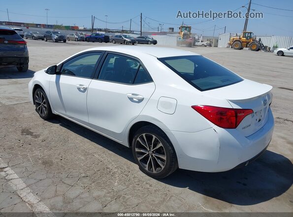 5YFBURHE4HP674655 2017 TOYOTA COROLLA White Tył lewy