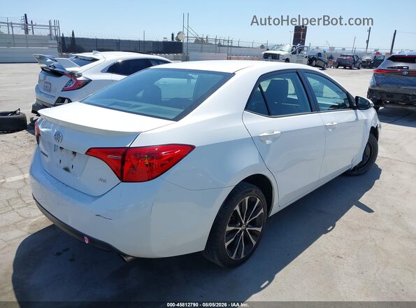 5YFBURHE4HP674655 2017 TOYOTA COROLLA White Tył prawy