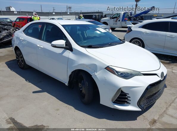 5YFBURHE4HP674655 2017 TOYOTA COROLLA White Widok z przodu