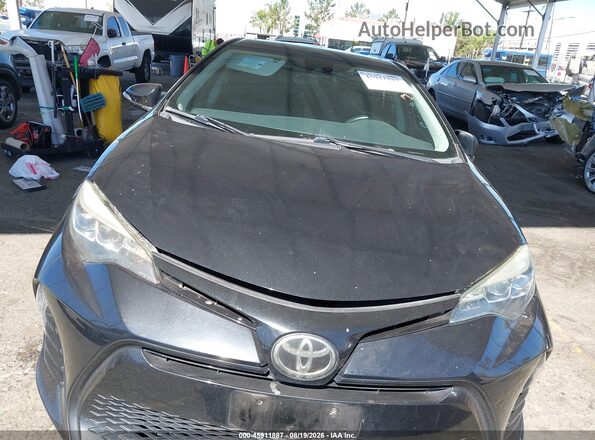 5YFBURHE4JP771473 2018 TOYOTA COROLLA Black Вид щитка приладів