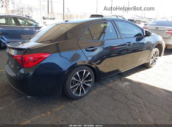 5YFBURHE4JP771473 2018 TOYOTA COROLLA Black Задня права чверть