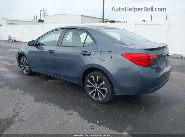 5YFBURHE4KP864303 2019 TOYOTA COROLLA Серый Задняя левая четверть