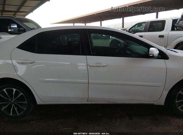 5YFBURHE4KP875480 2019 TOYOTA COROLLA White Rear interior view