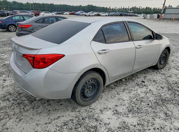 5YFBURHE4KP885104 2019 TOYOTA COROLLA Silver Tył prawy
