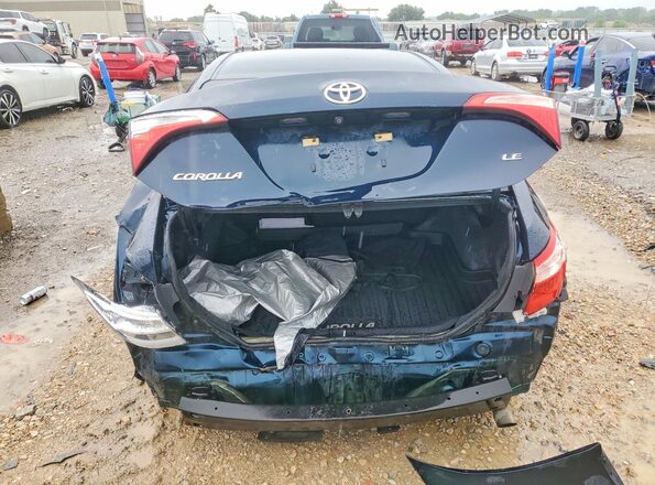 5YFBURHE4KP901513 2019 TOYOTA COROLLA Blue Հետևի տեսք