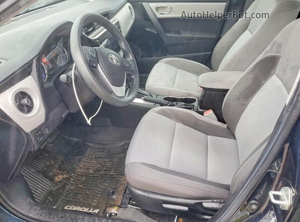 5YFBURHE4KP901513 2019 TOYOTA COROLLA Blue Հետևի նստատեղերի տեսք
