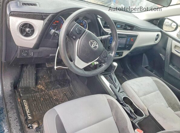 5YFBURHE4KP901513 2019 TOYOTA COROLLA Blue Առջևի վահանակի տեսք