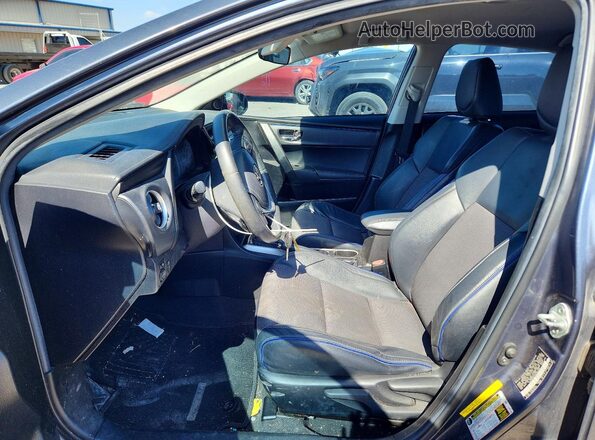 5YFBURHE4KP924239 2019 TOYOTA COROLLA Gray Front interior view