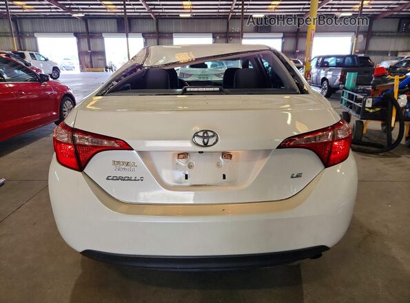 5YFBURHE4KP926136 2019 TOYOTA COROLLA White უკანა ხედი