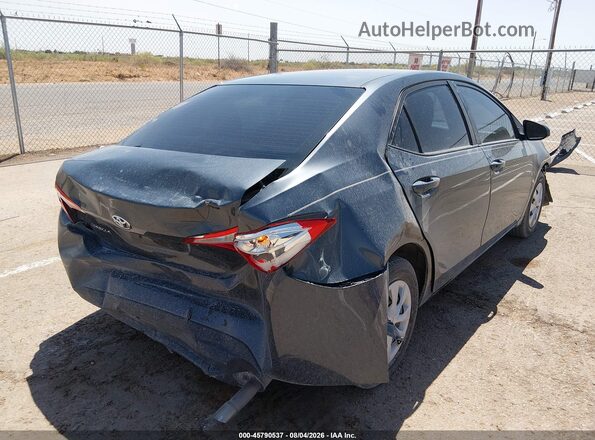 5YFBURHE5GP395634 2016 TOYOTA COROLLA Gray Задня права чверть