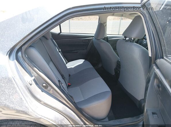 5YFBURHE5GP395634 2016 TOYOTA COROLLA Gray Вид наклейки з VIN-кодом