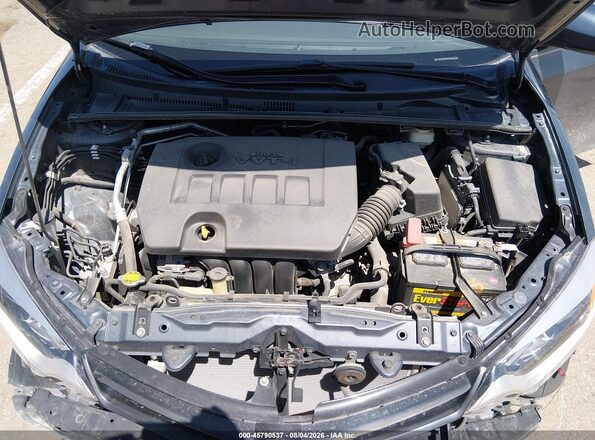 5YFBURHE5GP395634 2016 TOYOTA COROLLA Gray Вид ззаду