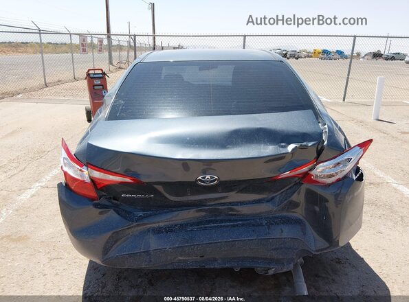 5YFBURHE5GP395634 2016 TOYOTA COROLLA Gray 