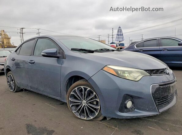 5YFBURHE5GP437705 2016 TOYOTA COROLLA Угольный Передняя правая четверть