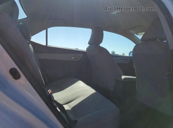 5YFBURHE5GP488119 2016 TOYOTA COROLLA White Հետևի նստատեղերի տեսք