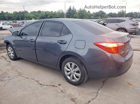 5YFBURHE5GP526898 2016 TOYOTA COROLLA Серый Задняя левая четверть