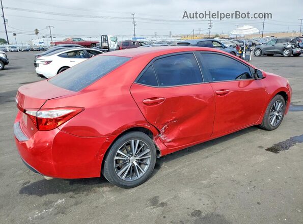 5YFBURHE5GP533608 2016 TOYOTA COROLLA Red Rear right