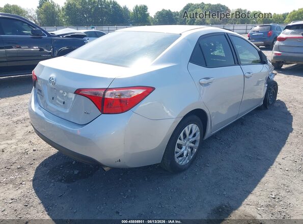 5YFBURHE5HP691965 2017 TOYOTA COROLLA Silver Задня права чверть