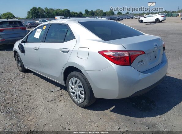 5YFBURHE5HP691965 2017 TOYOTA COROLLA Silver Задня ліва чверть