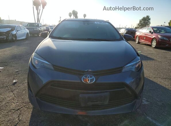 5YFBURHE5JP855429 2018 TOYOTA COROLLA Gray Դիմացի տեսք