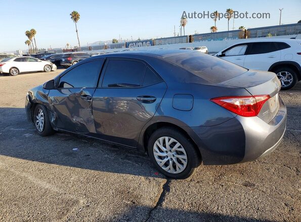 5YFBURHE5JP855429 2018 TOYOTA COROLLA Gray Հետևի ձախ