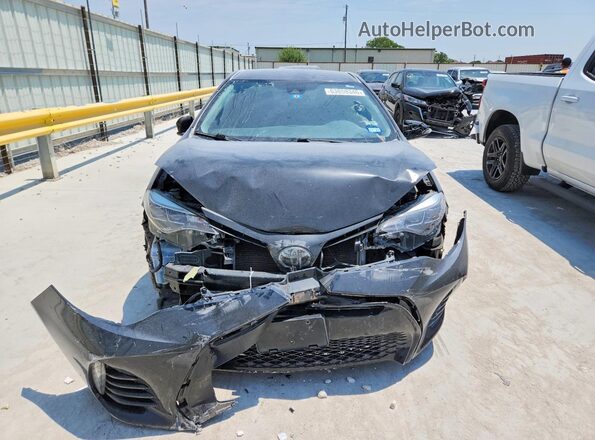 5YFBURHE5KP876122 2019 TOYOTA COROLLA Black Դիմացի տեսք