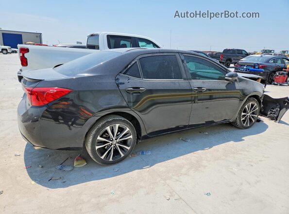 5YFBURHE5KP876122 2019 TOYOTA COROLLA Black Հետևի աջ