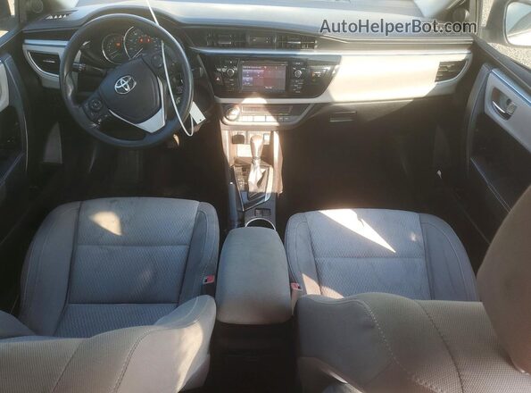 5YFBURHE6GP399997 2016 TOYOTA COROLLA Silver Vista del salpicadero