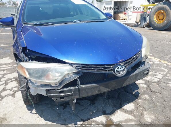 5YFBURHE6GP401053 2016 TOYOTA COROLLA Blue წინა ხედი