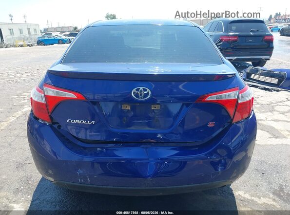 5YFBURHE6GP401053 2016 TOYOTA COROLLA Blue 