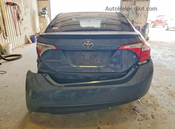 5YFBURHE6GP402218 2016 TOYOTA COROLLA Gray Rear view