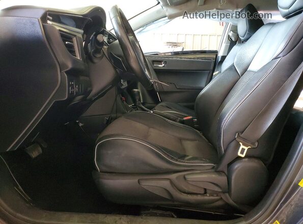 5YFBURHE6GP402218 2016 TOYOTA COROLLA Gray Front interior view