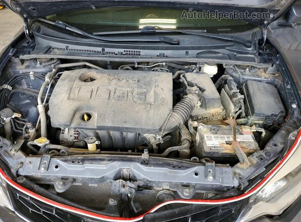 5YFBURHE6GP402218 2016 TOYOTA COROLLA Gray Rear interior view