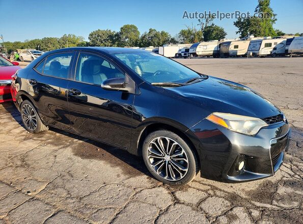 5YFBURHE6GP408164 2016 TOYOTA COROLLA Black წინა მარჯვენა