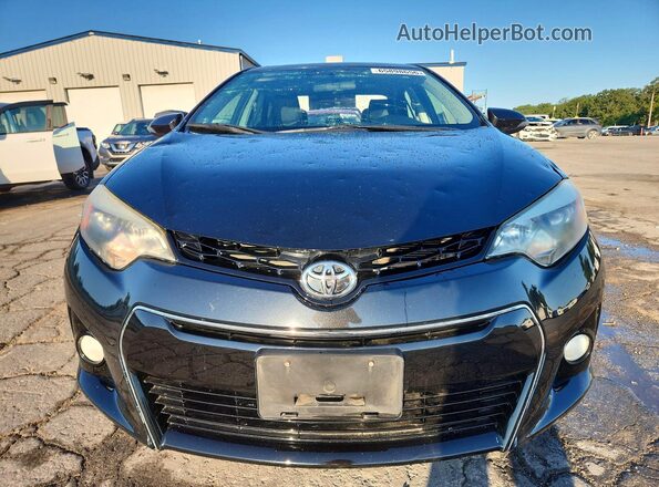 5YFBURHE6GP408164 2016 TOYOTA COROLLA Black წინა ხედი