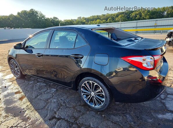 5YFBURHE6GP408164 2016 TOYOTA COROLLA Black უკანა მარცხენა