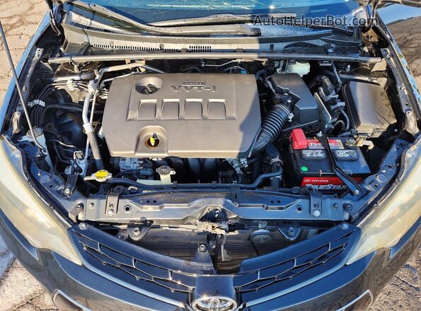 5YFBURHE6GP408164 2016 TOYOTA COROLLA Black უკანა სალონის ხედი