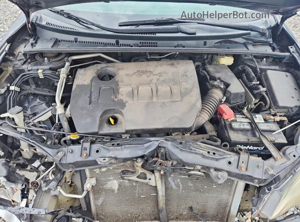5YFBURHE6GP488873 2016 TOYOTA COROLLA Черный Вид задней части салона