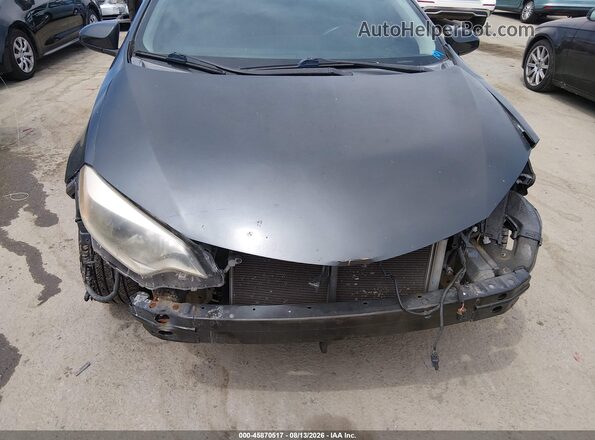 5YFBURHE6GP522858 2016 TOYOTA COROLLA Серый Вид спереди
