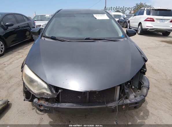 5YFBURHE6GP522858 2016 TOYOTA COROLLA Серый Вид задней части салона