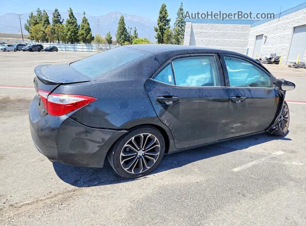 5YFBURHE6GP530717 2016 TOYOTA COROLLA Black Rear right