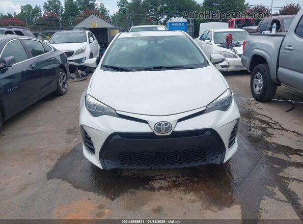 5YFBURHE6HP725055 2017 TOYOTA COROLLA Белый Вид щитка приборов
