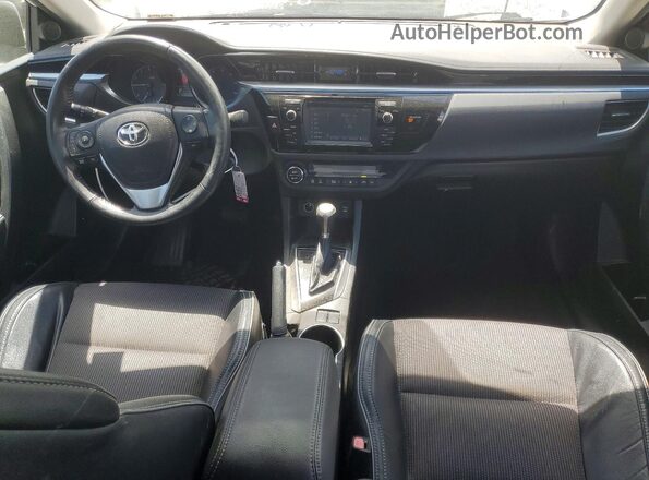 5YFBURHE7GP396719 2016 TOYOTA COROLLA White Dashboard view