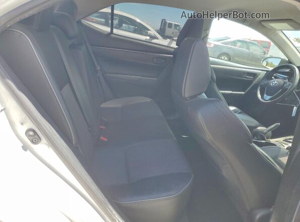 5YFBURHE7GP396719 2016 TOYOTA COROLLA White Rear seats view
