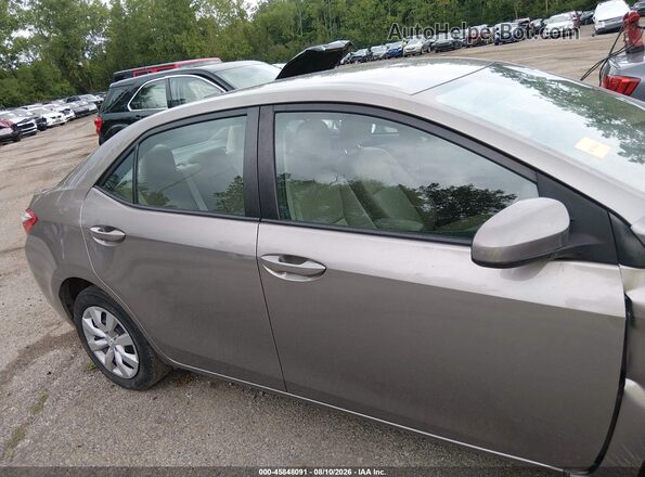 5YFBURHE7GP411316 2016 TOYOTA COROLLA Gray უკანა სალონის ხედი