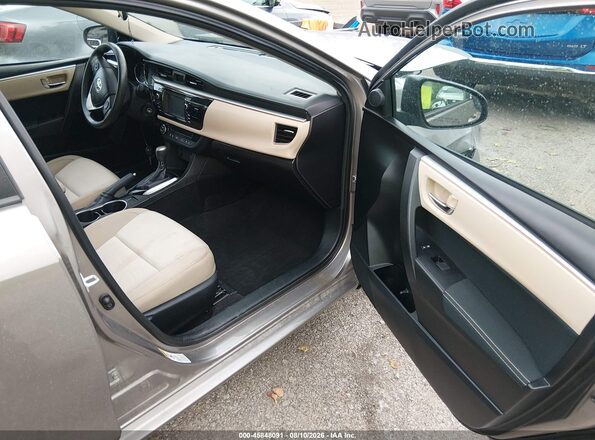 5YFBURHE7GP411316 2016 TOYOTA COROLLA Gray წინა სალონის ხედი