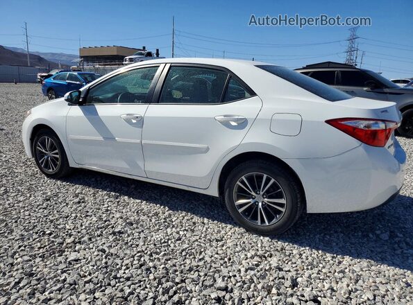 5YFBURHE7GP476084 2016 TOYOTA COROLLA White Tył lewy