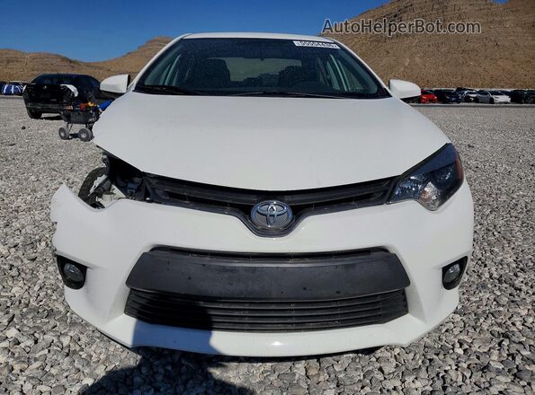 5YFBURHE7GP476084 2016 TOYOTA COROLLA White Widok z przodu