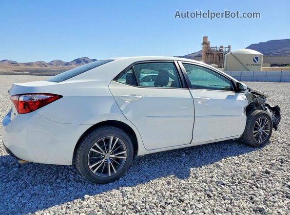 5YFBURHE7GP476084 2016 TOYOTA COROLLA White Tył prawy